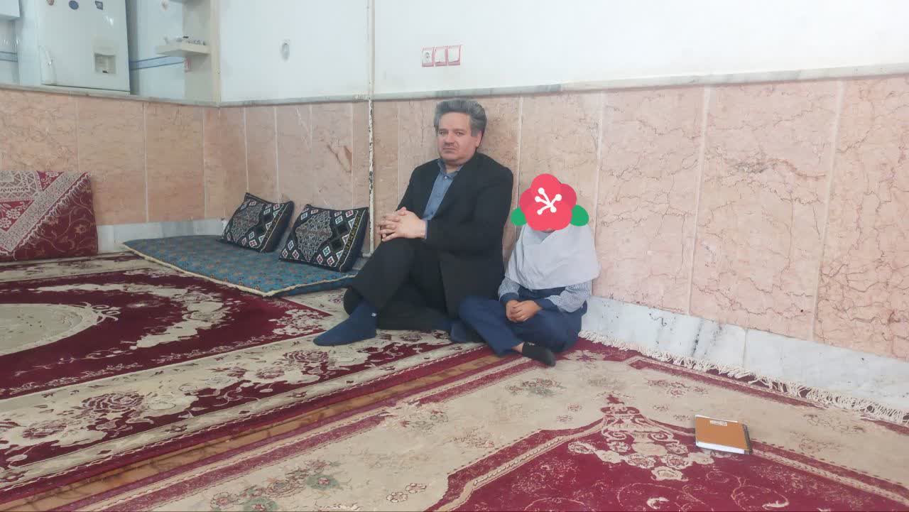 بازدید رئیس بنیاد مسکن زبرخان از منزل فرزند معنوی تحت حمایت